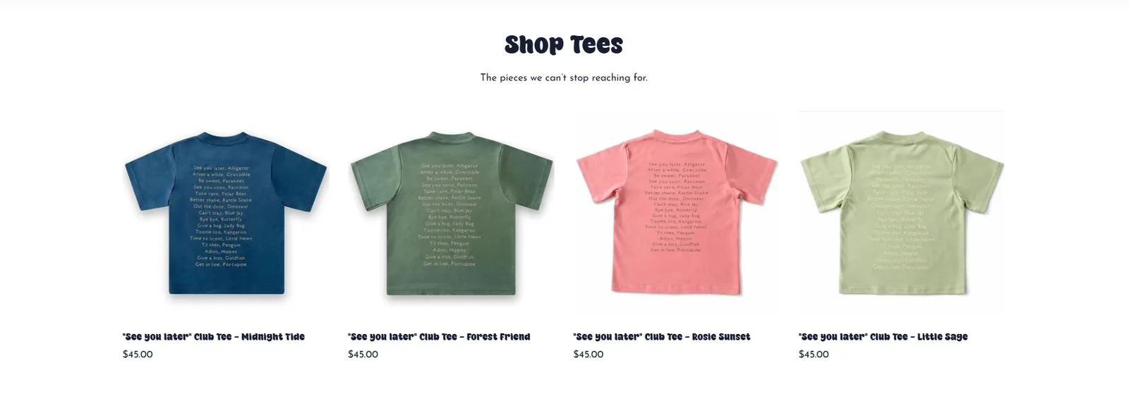 Bla Bla Bla — Shopify Store — screenshot 4